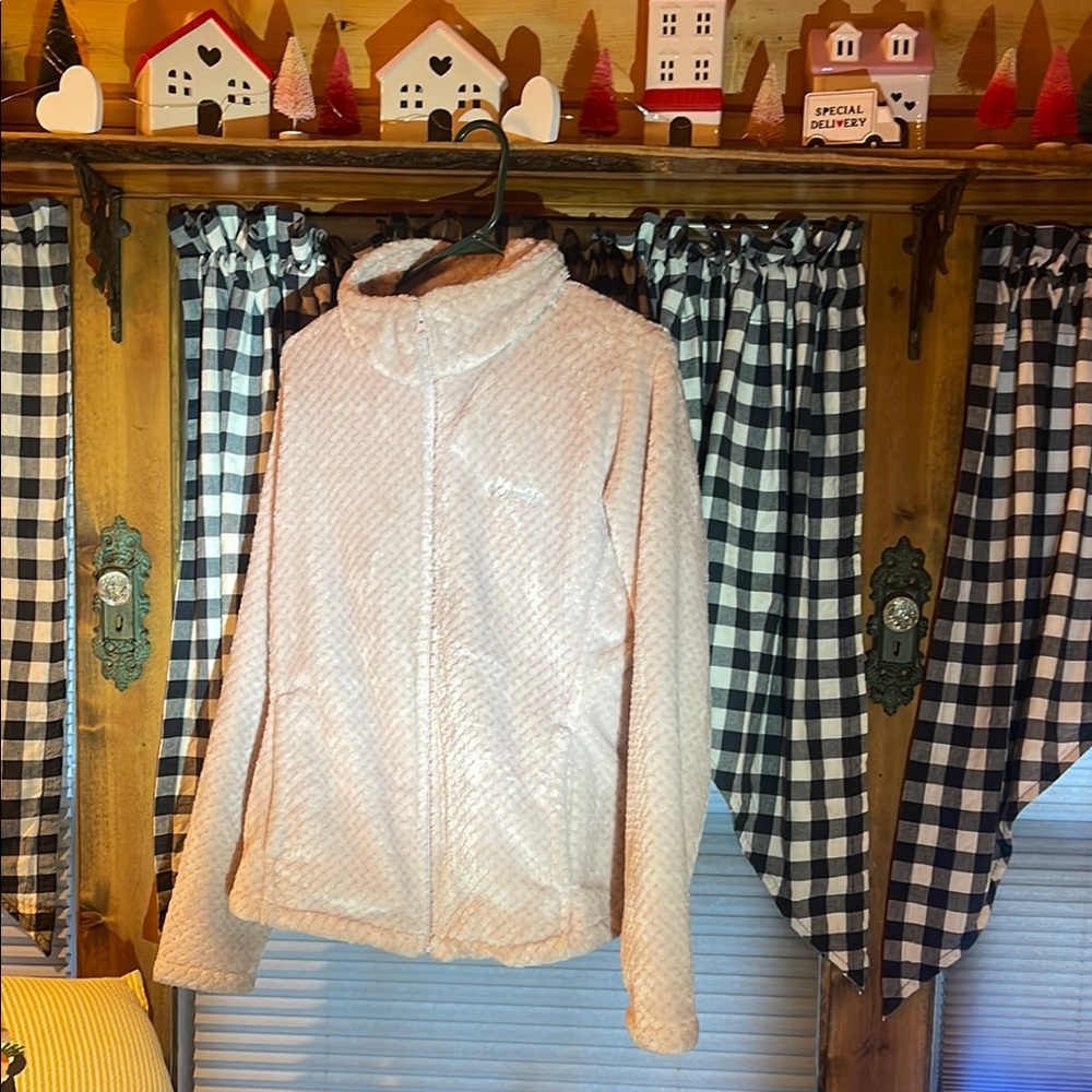 Columbia Light Pink Fleece Jacket